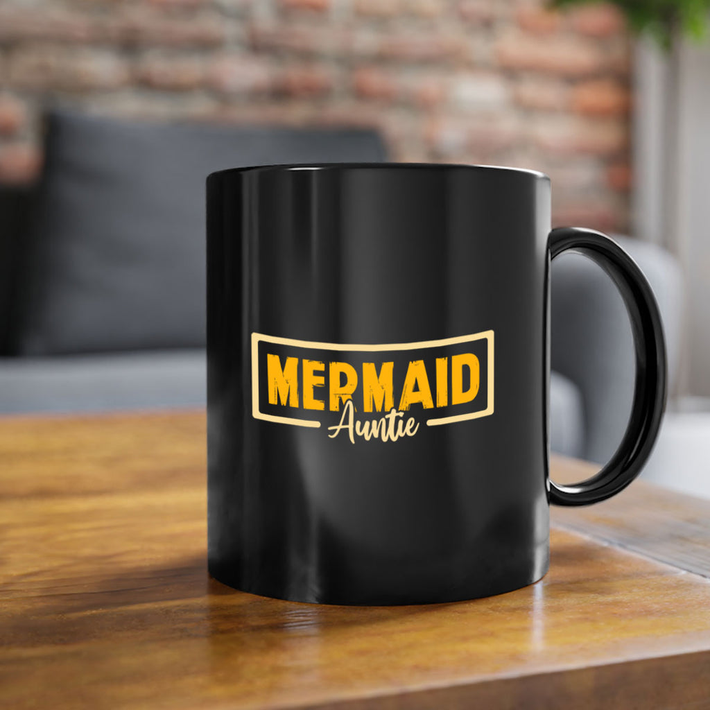 Mermaid auntie 390#- mermaid-Mug / Coffee Cup