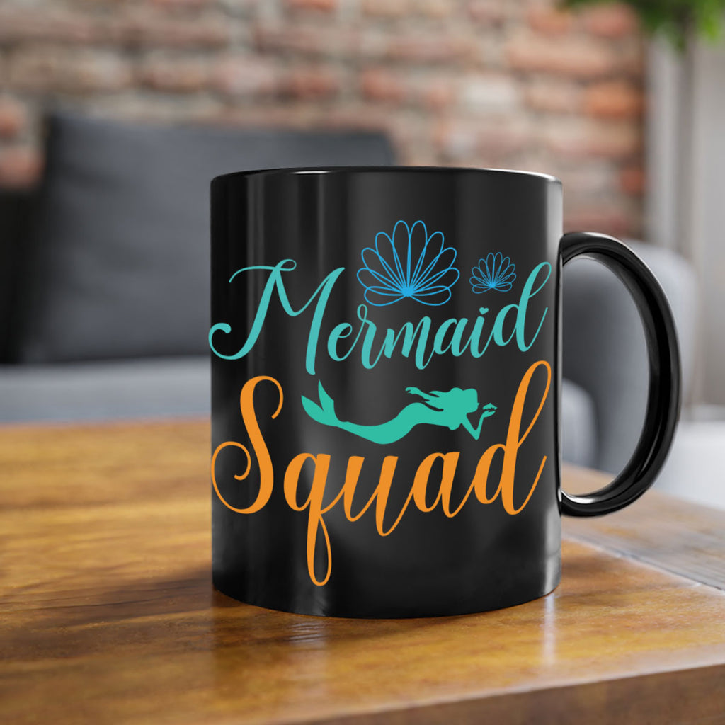 Mermaid Squad Design 449#- mermaid-Mug / Coffee Cup