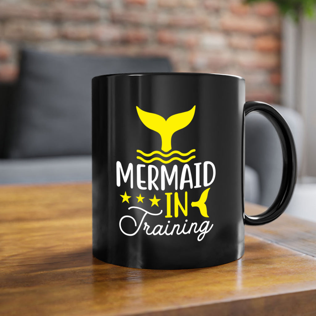 Mermaid in Training 361#- mermaid-Mug / Coffee Cup