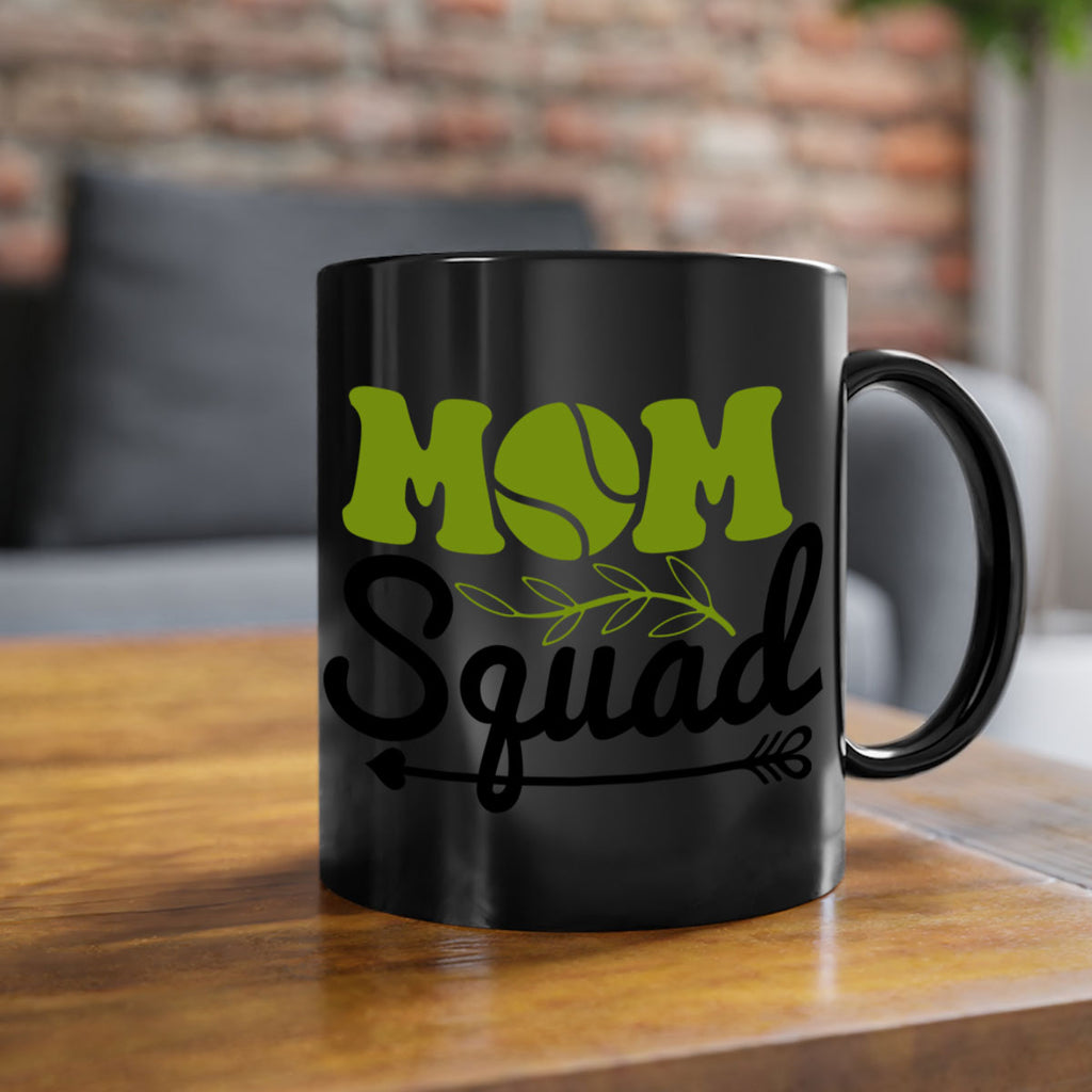 Mom Squad 685#- tennis-Mug / Coffee Cup