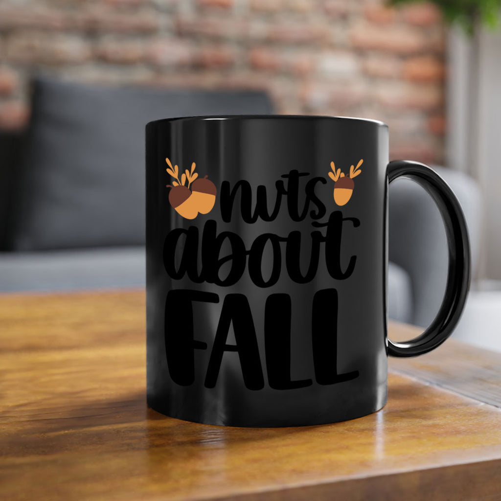 Nuts About Fall 503#- fall-Mug / Coffee Cup