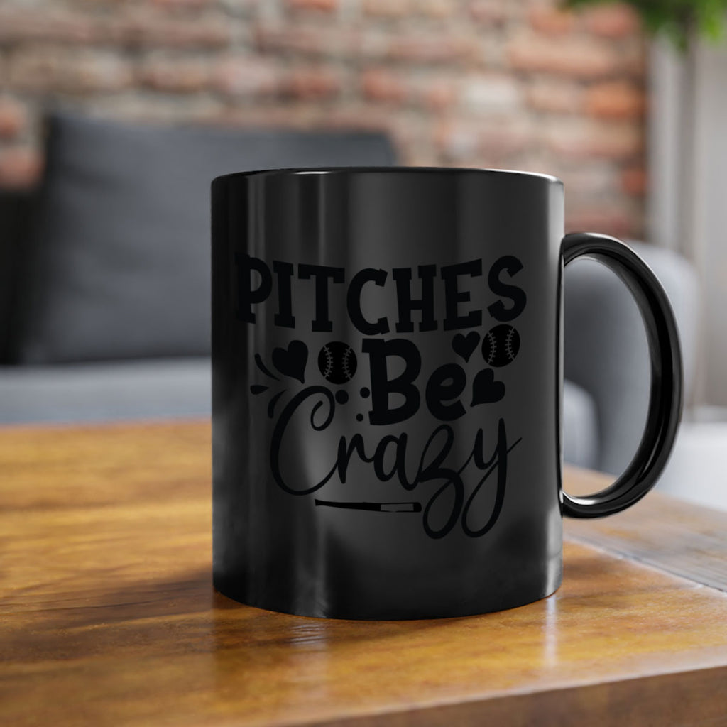 Pitches Be Crazy 2036#- baseball-Mug / Coffee Cup