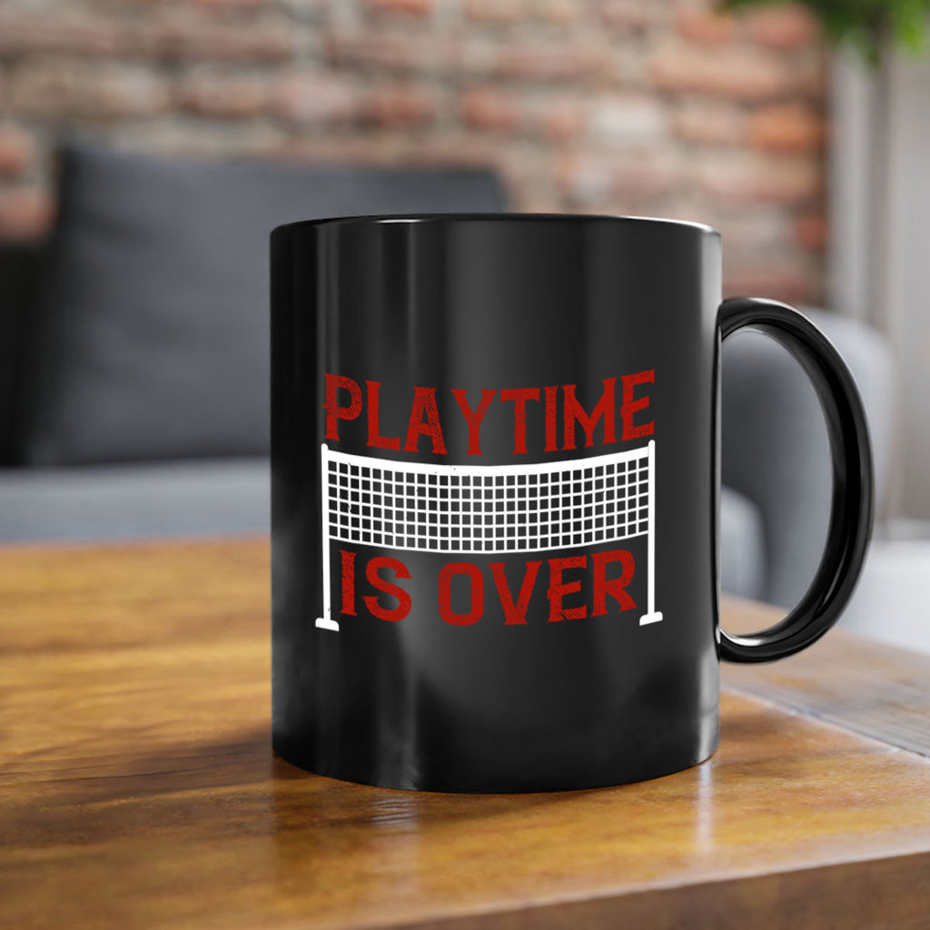 Playtime is over 1932#- badminton-Mug / Coffee Cup