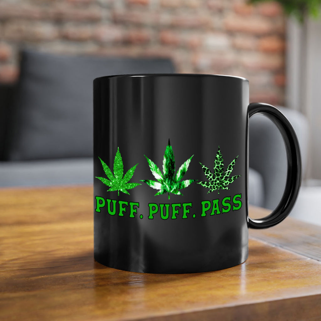 Puff Puff Pass 221#- marijuana-Mug / Coffee Cup