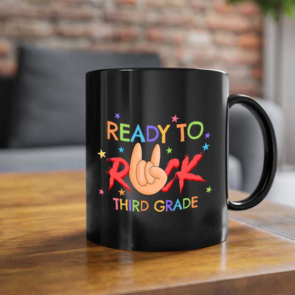 Ready to Rock 3rd Grade 21#- Third Grade-Mug / Coffee Cup