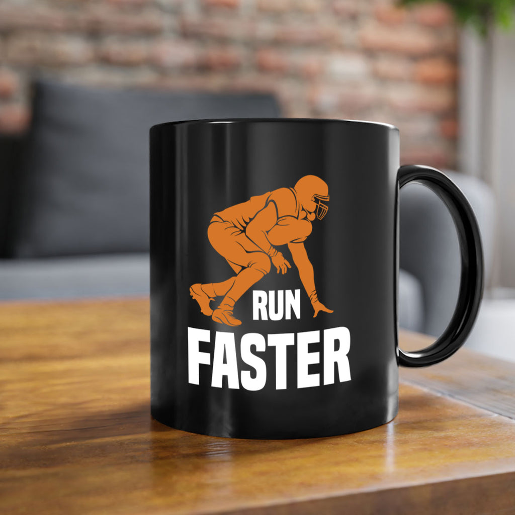 Run 548#- football-Mug / Coffee Cup