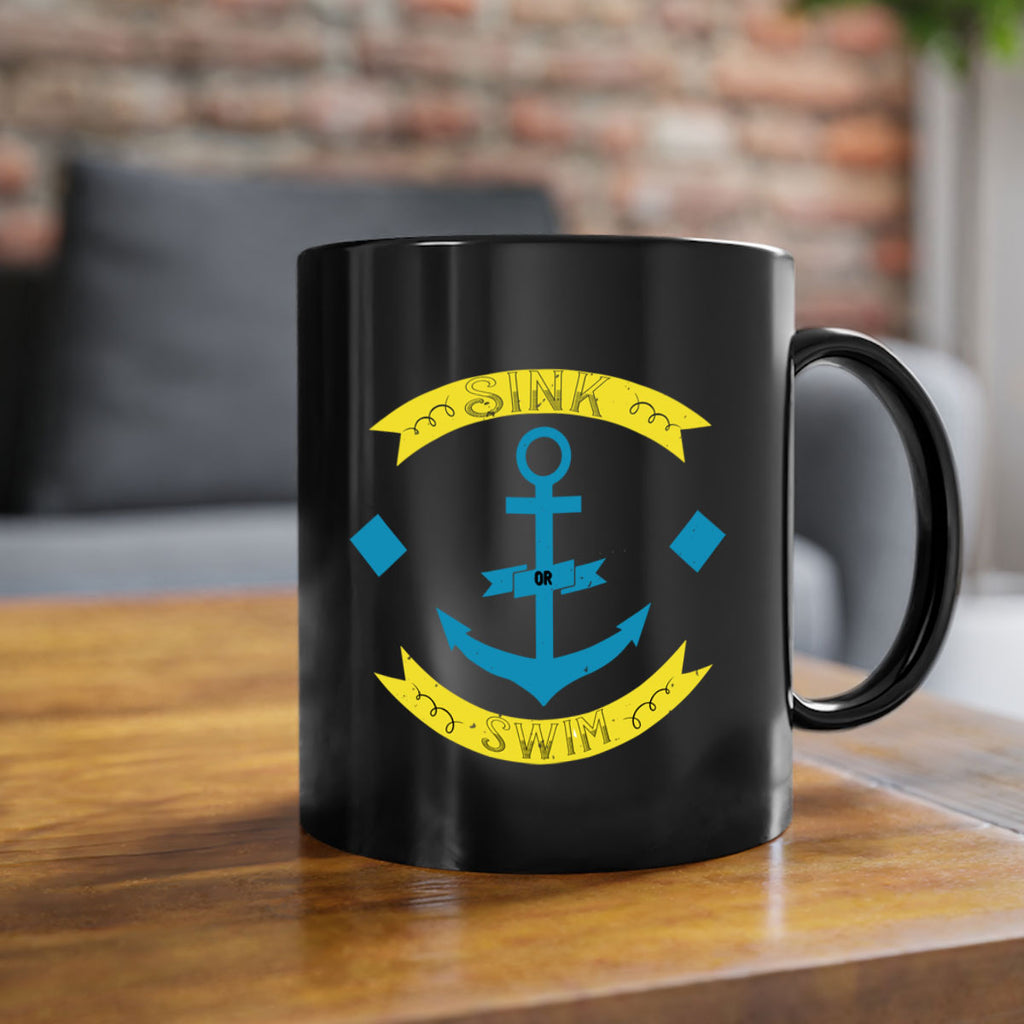 Sink or swim 540#- swimming-Mug / Coffee Cup