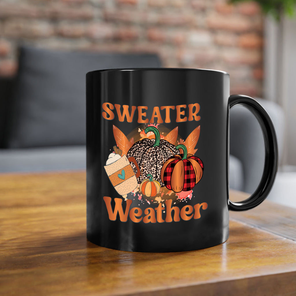 Sweater Weather 589#- fall-Mug / Coffee Cup
