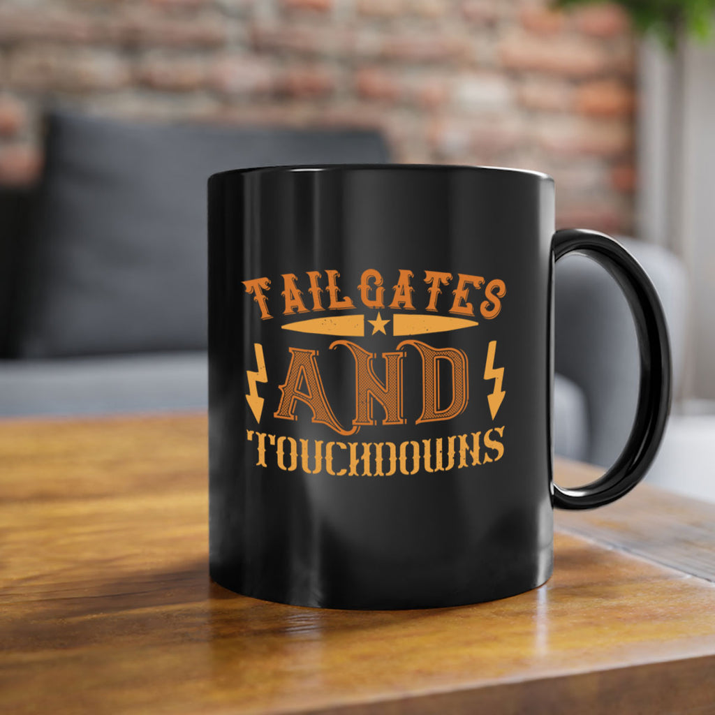 Tailgatege and touchdowns 370#- football-Mug / Coffee Cup