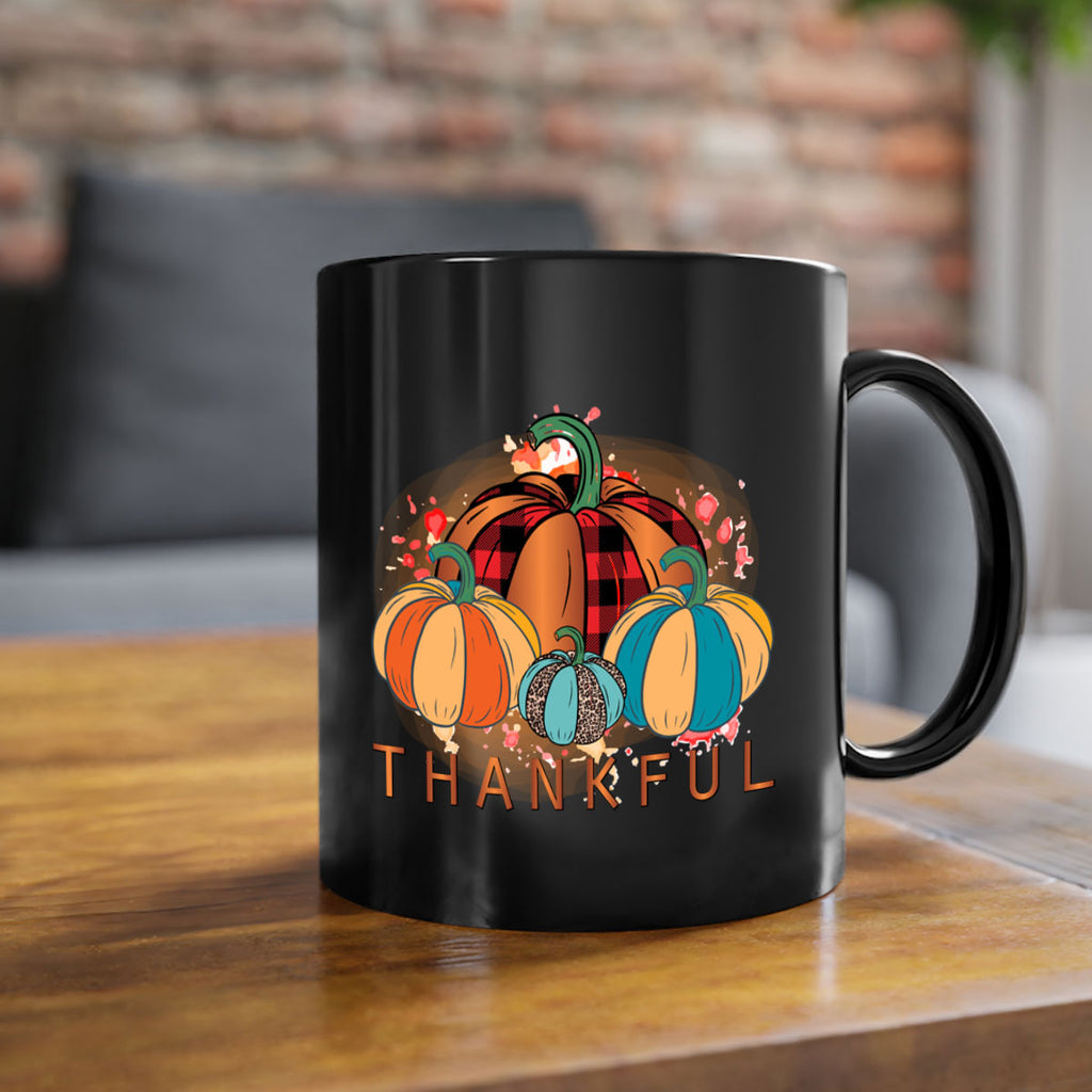 Thankful 609#- fall-Mug / Coffee Cup