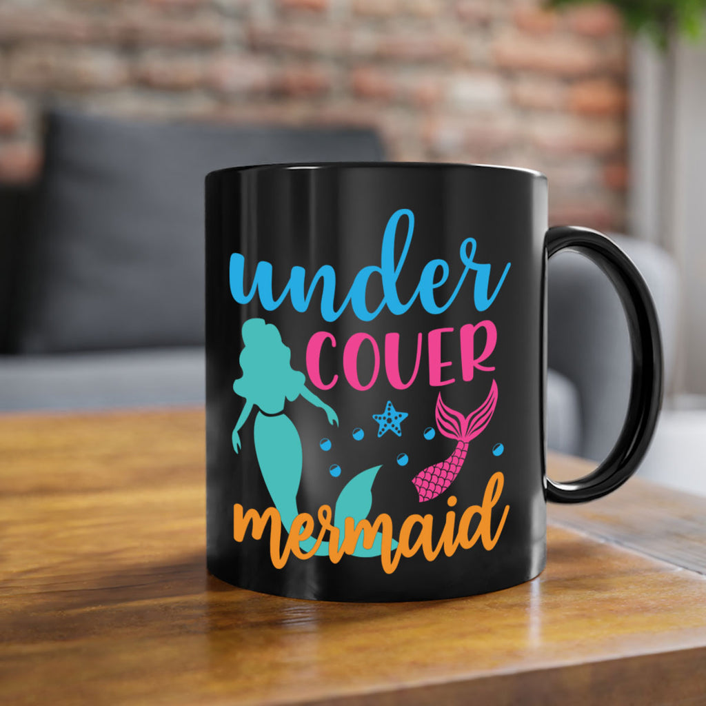Under Cover Mermaid Design 654#- mermaid-Mug / Coffee Cup