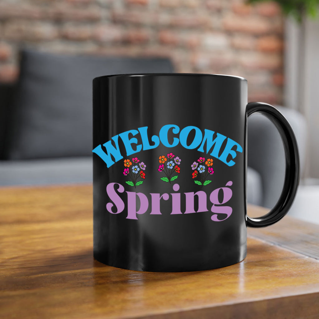Welcome Spring  600#- spring-Mug / Coffee Cup