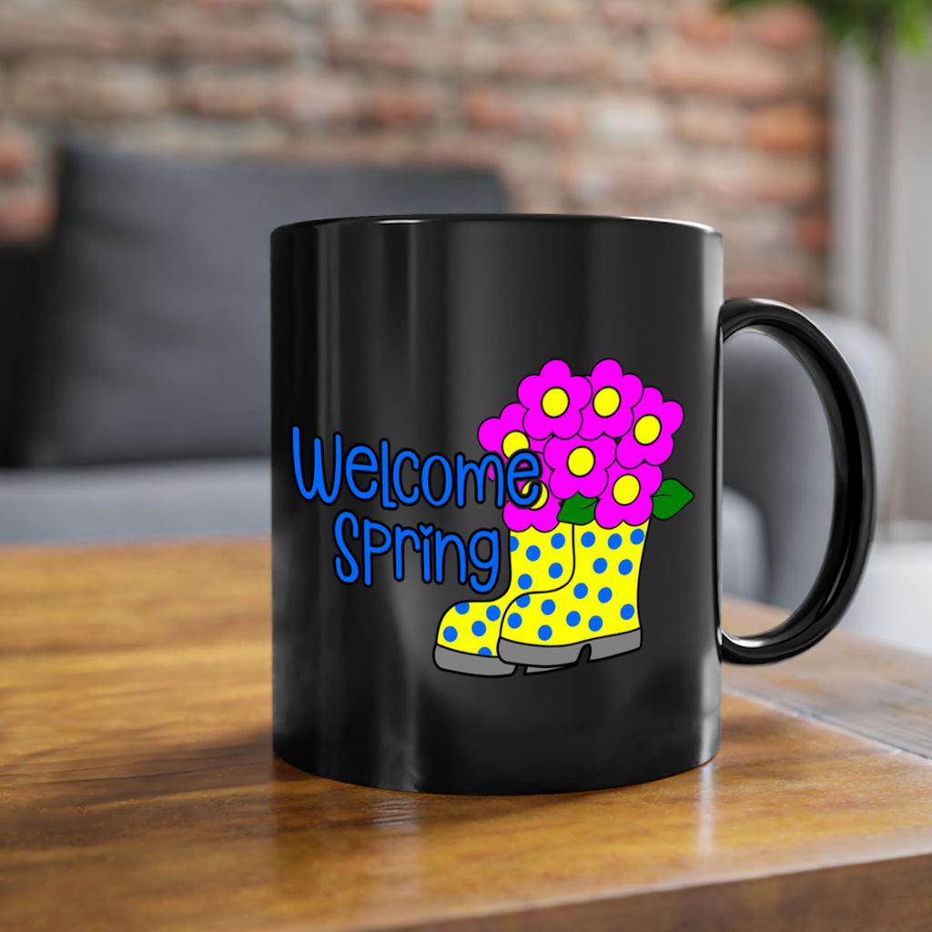 Welcome Spring rainboots page577#- spring-Mug / Coffee Cup