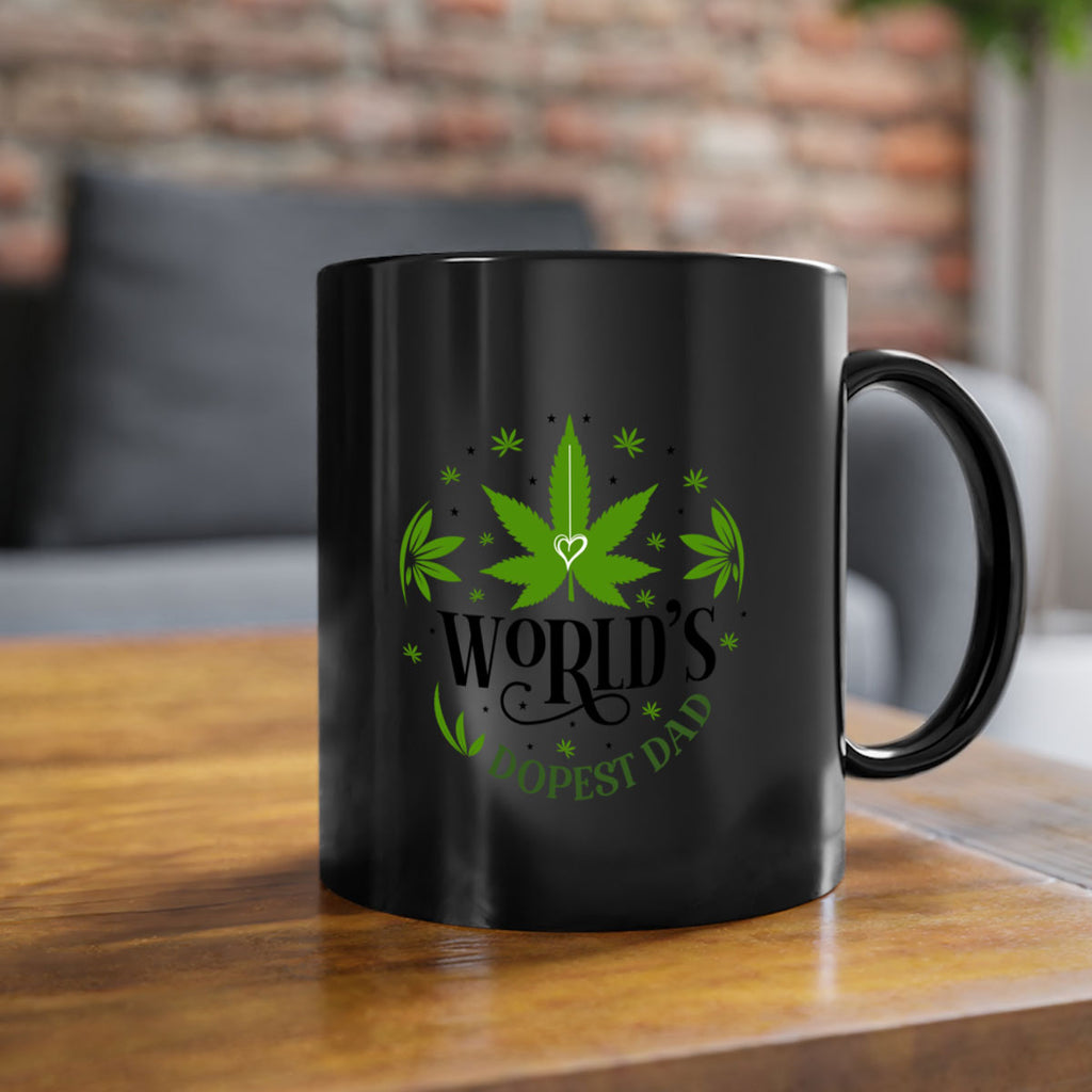 Worlds Dopest Dad 305#- marijuana-Mug / Coffee Cup