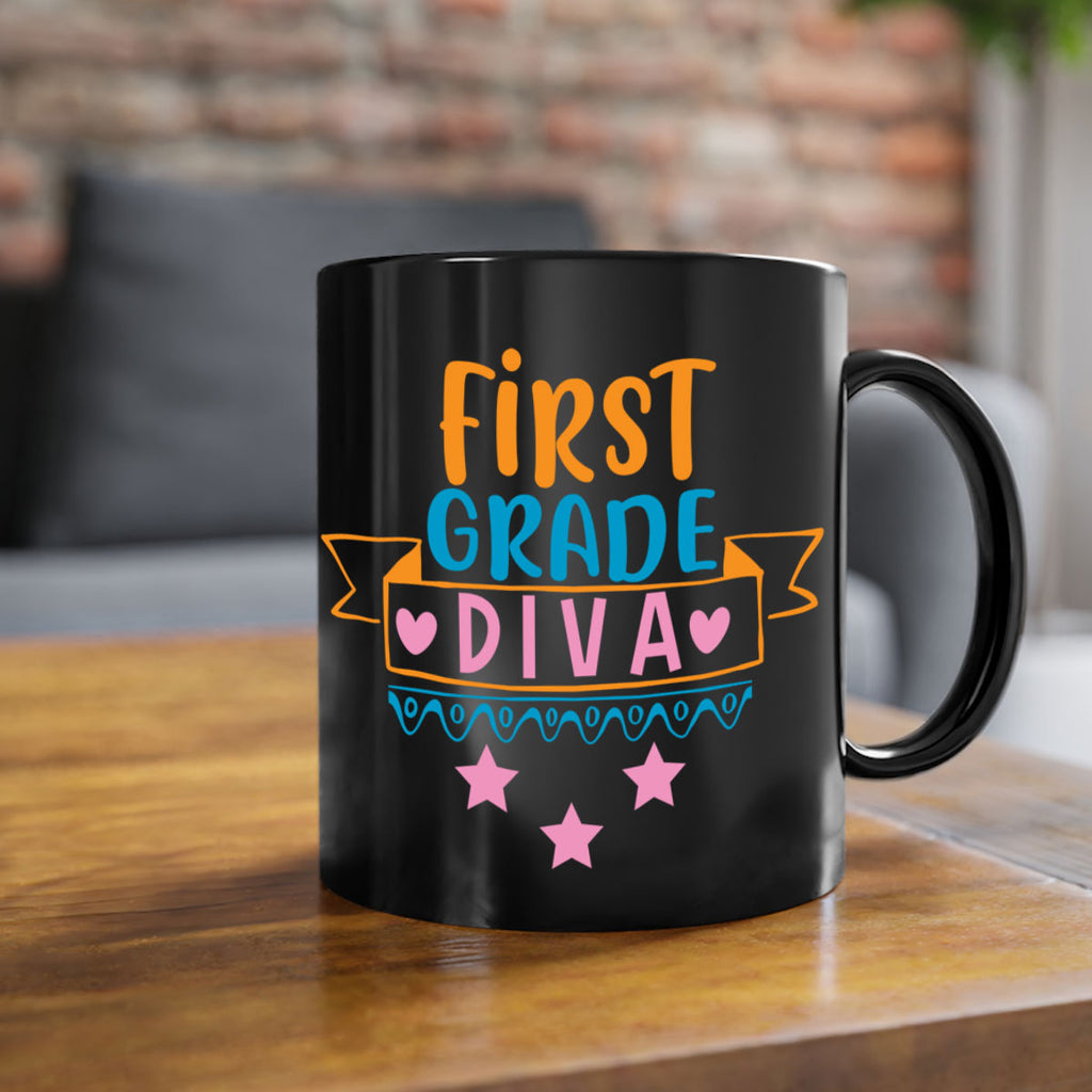 first grade diva 23#- First Grade-Mug / Coffee Cup