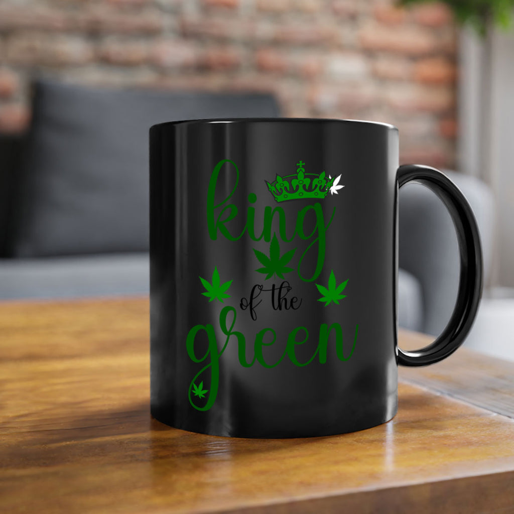 king of the green 177#- marijuana-Mug / Coffee Cup