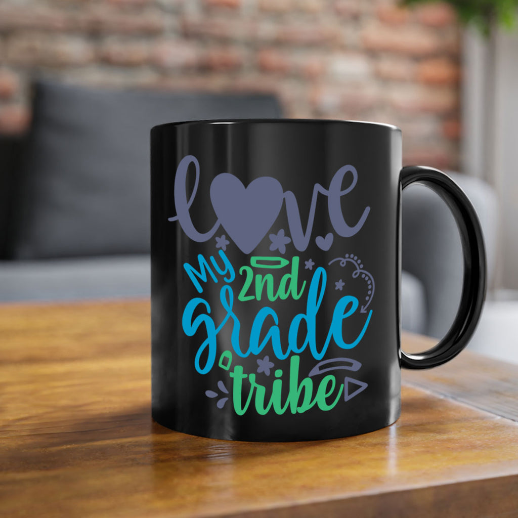 love my 2nd grade tribe 9#- second grade-Mug / Coffee Cup