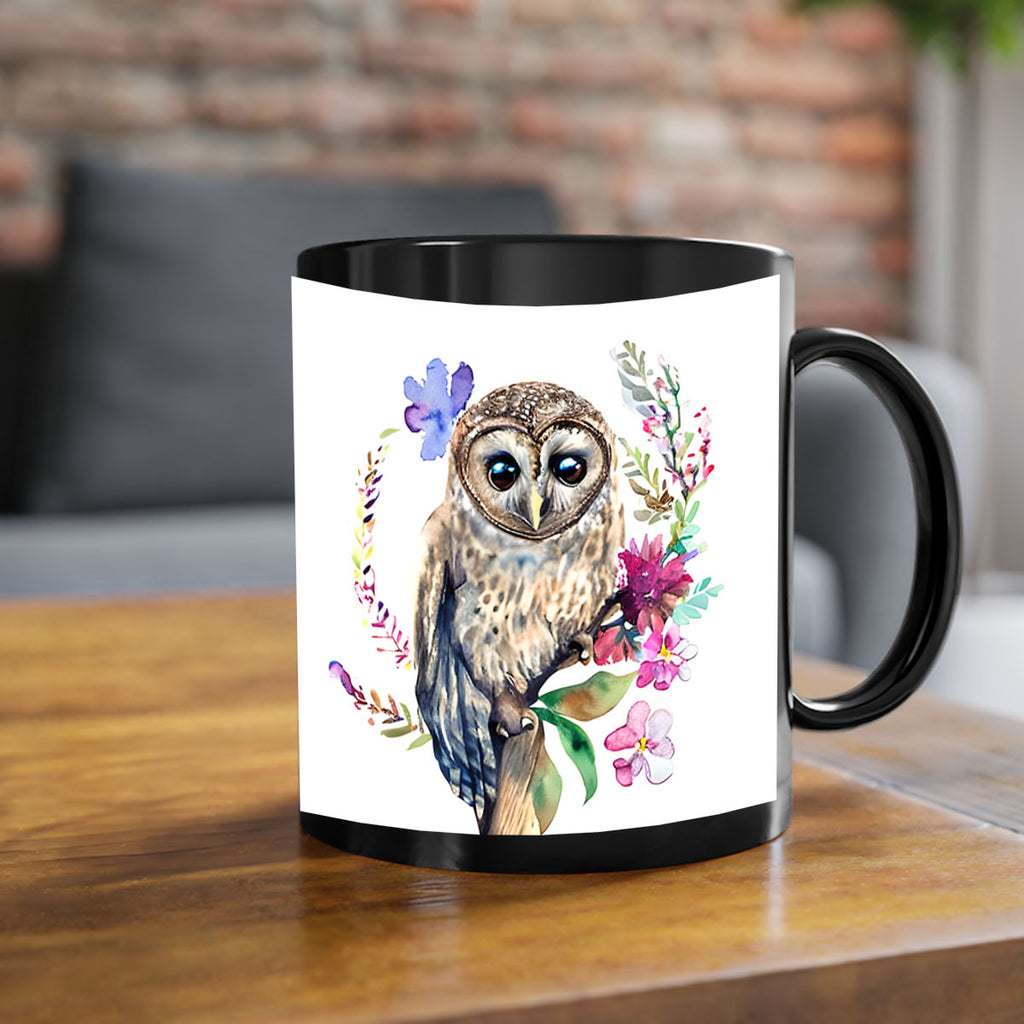 owl 12#- owl-Mug / Coffee Cup