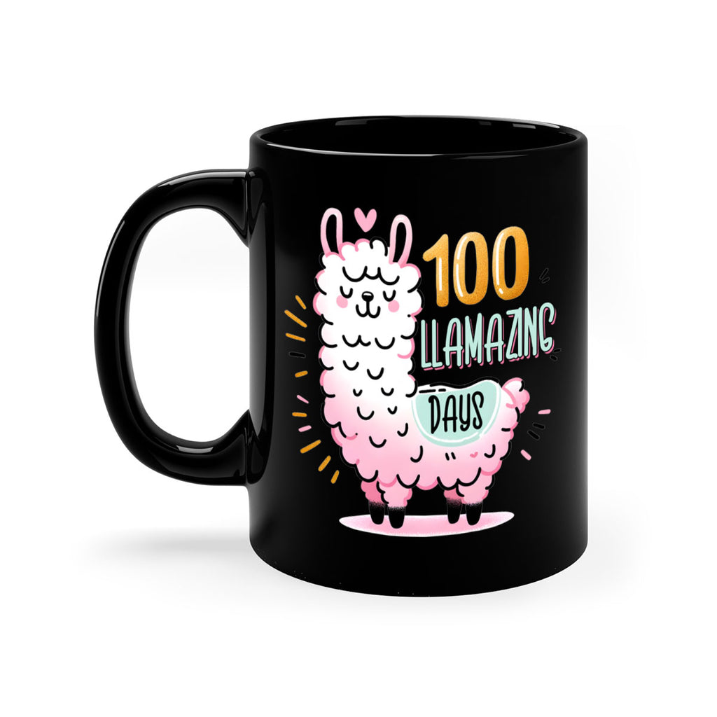 100th Day of School Llama 39#- 100 days-Mug / Coffee Cup