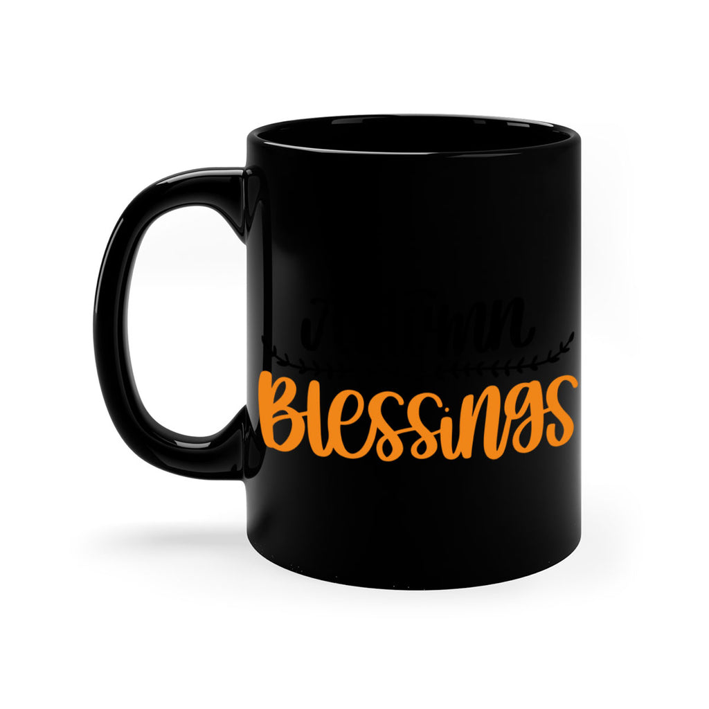 Autumn Blessings 473#- fall-Mug / Coffee Cup