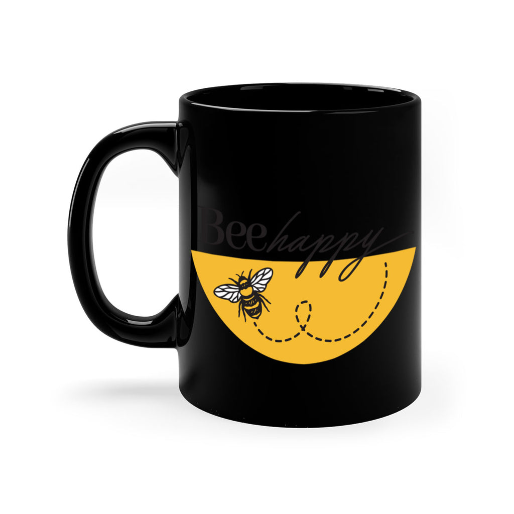 Bee Happy30#- spring-Mug / Coffee Cup