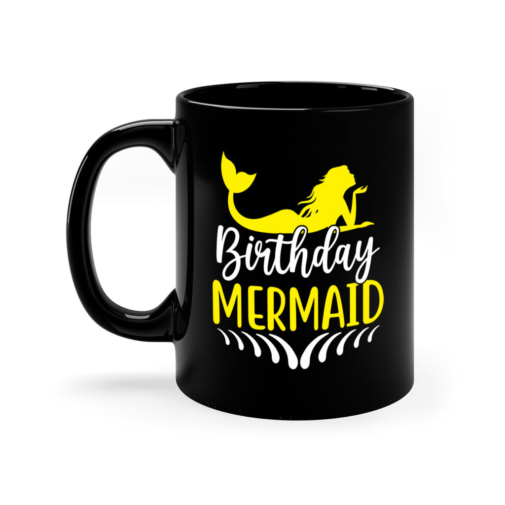 Birthday Mermaid 68#- mermaid-Mug / Coffee Cup