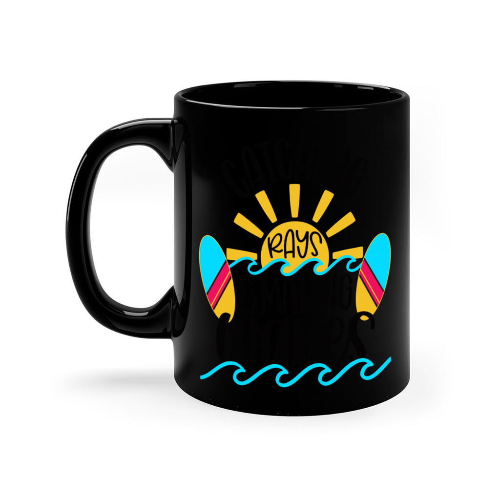 Catching Rays Making Waves Style 49#- Summer-Mug / Coffee Cup