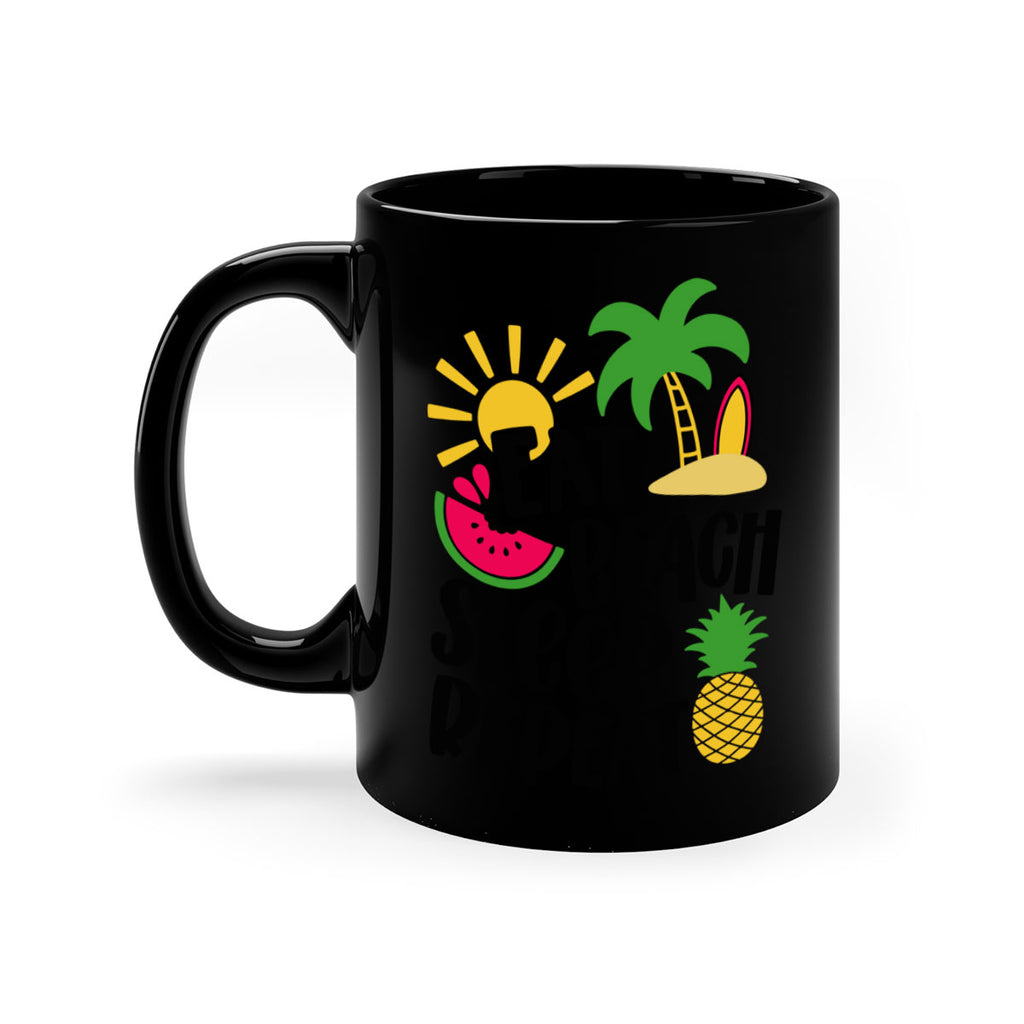 Eat Beach Sleep Repeat Style 47#- Summer-Mug / Coffee Cup