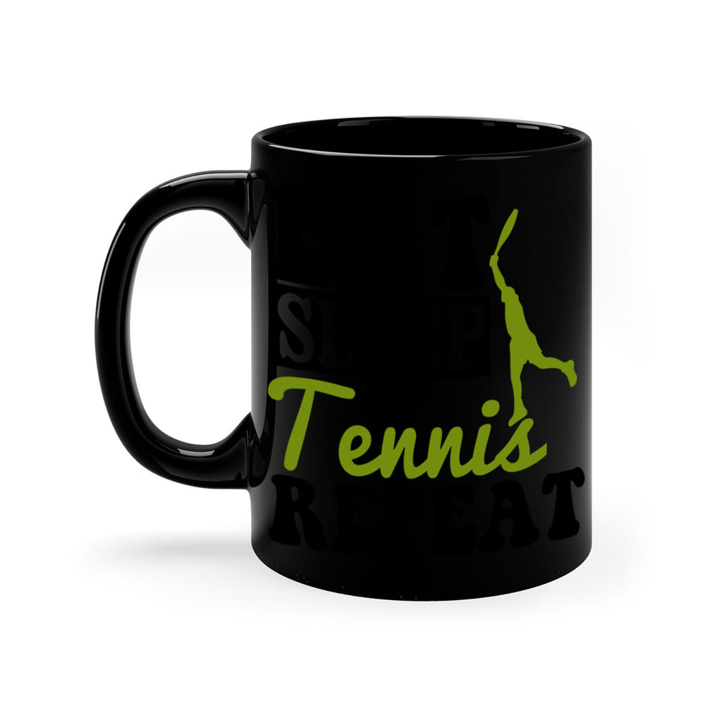 Eat Sleep Tennis Repeat 1307#- tennis-Mug / Coffee Cup