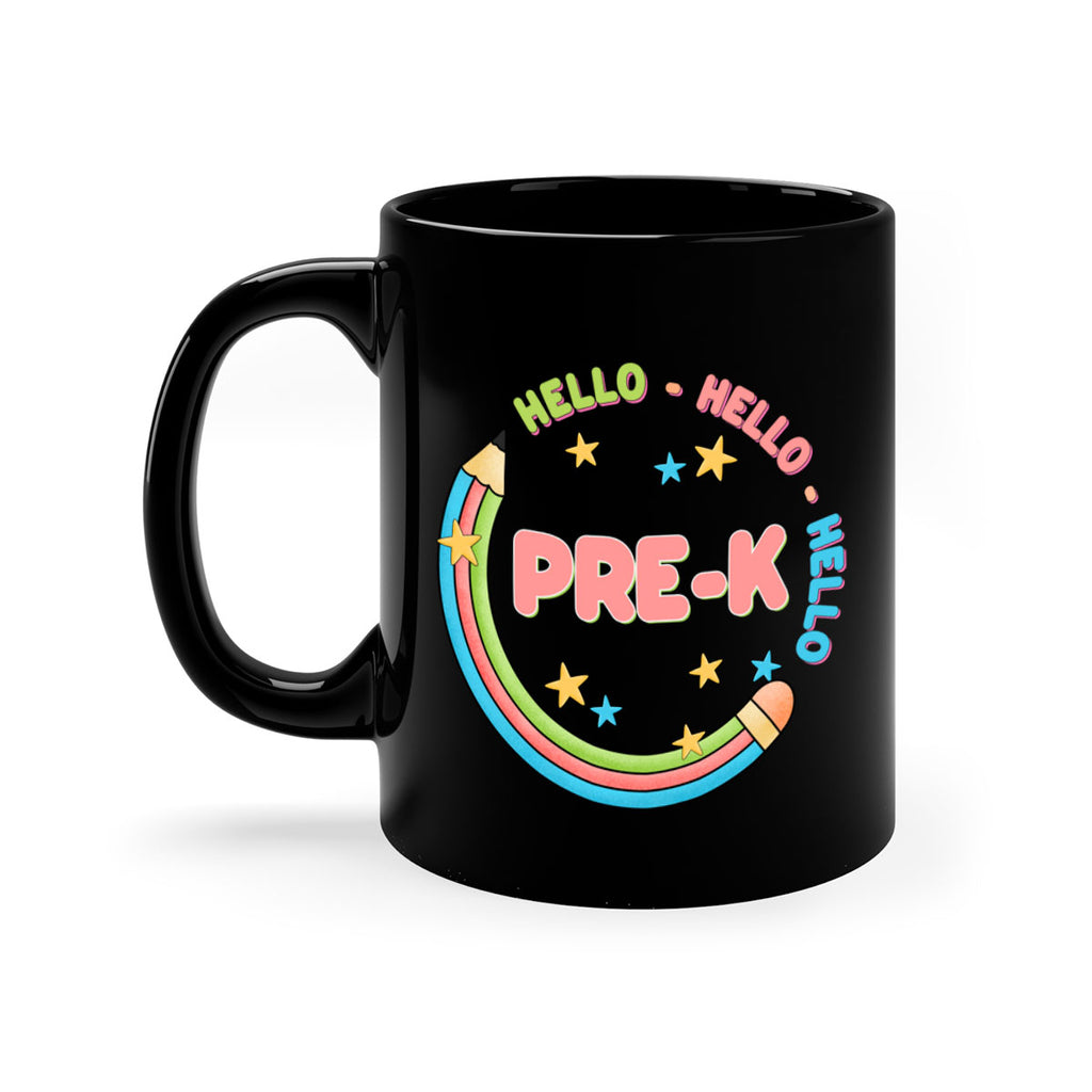 Hello PreK Pencil 4#- preK-Mug / Coffee Cup