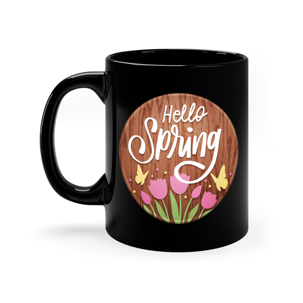 Hello spring Mockup202#- spring-Mug / Coffee Cup