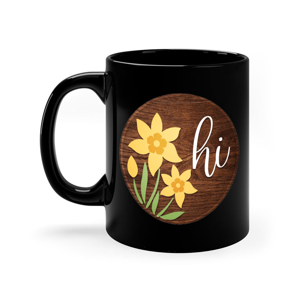 Hi daffodil flower Mockup235#- spring-Mug / Coffee Cup