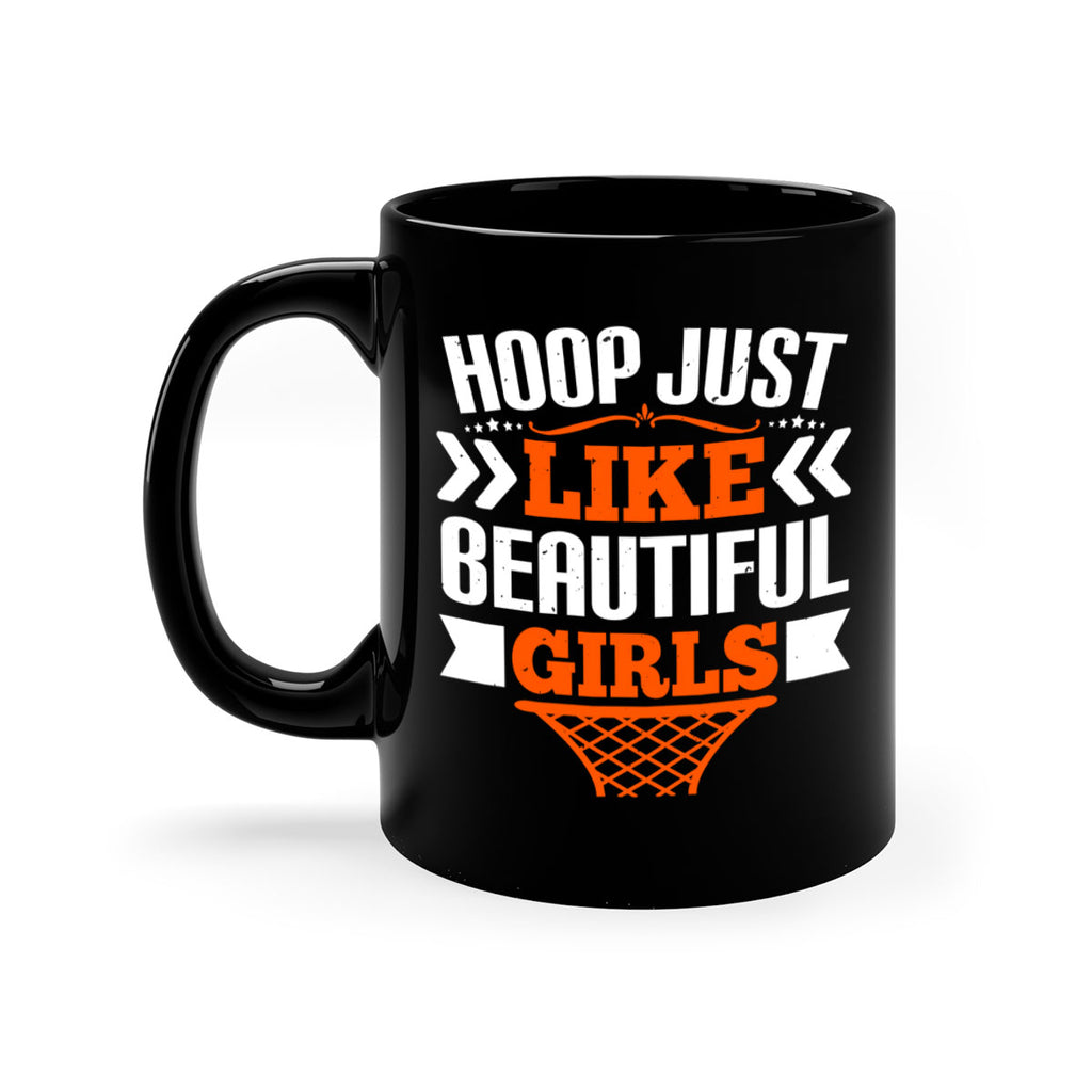 Hoop just like beautiful girls 2289#- basketball-Mug / Coffee Cup