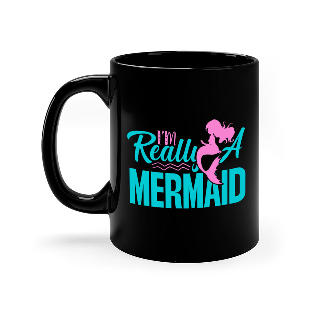 I m Really A Mermaid 212#- mermaid-Mug / Coffee Cup