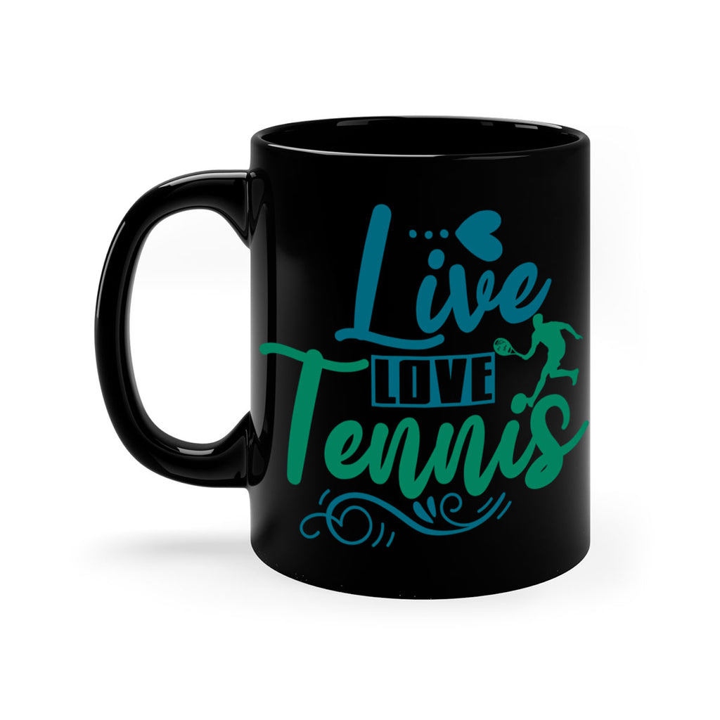 Live Love Tennis 816#- tennis-Mug / Coffee Cup