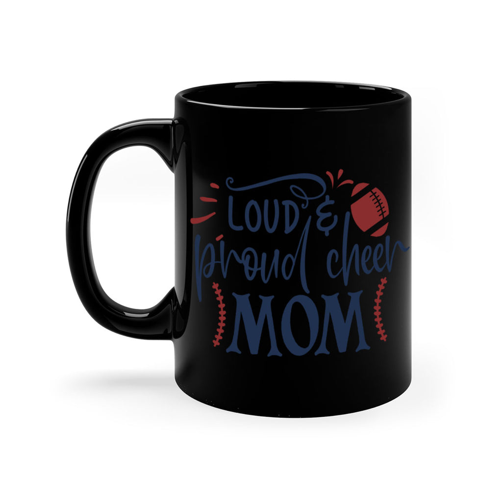 Loud proud cheer mom 1534#- football-Mug / Coffee Cup