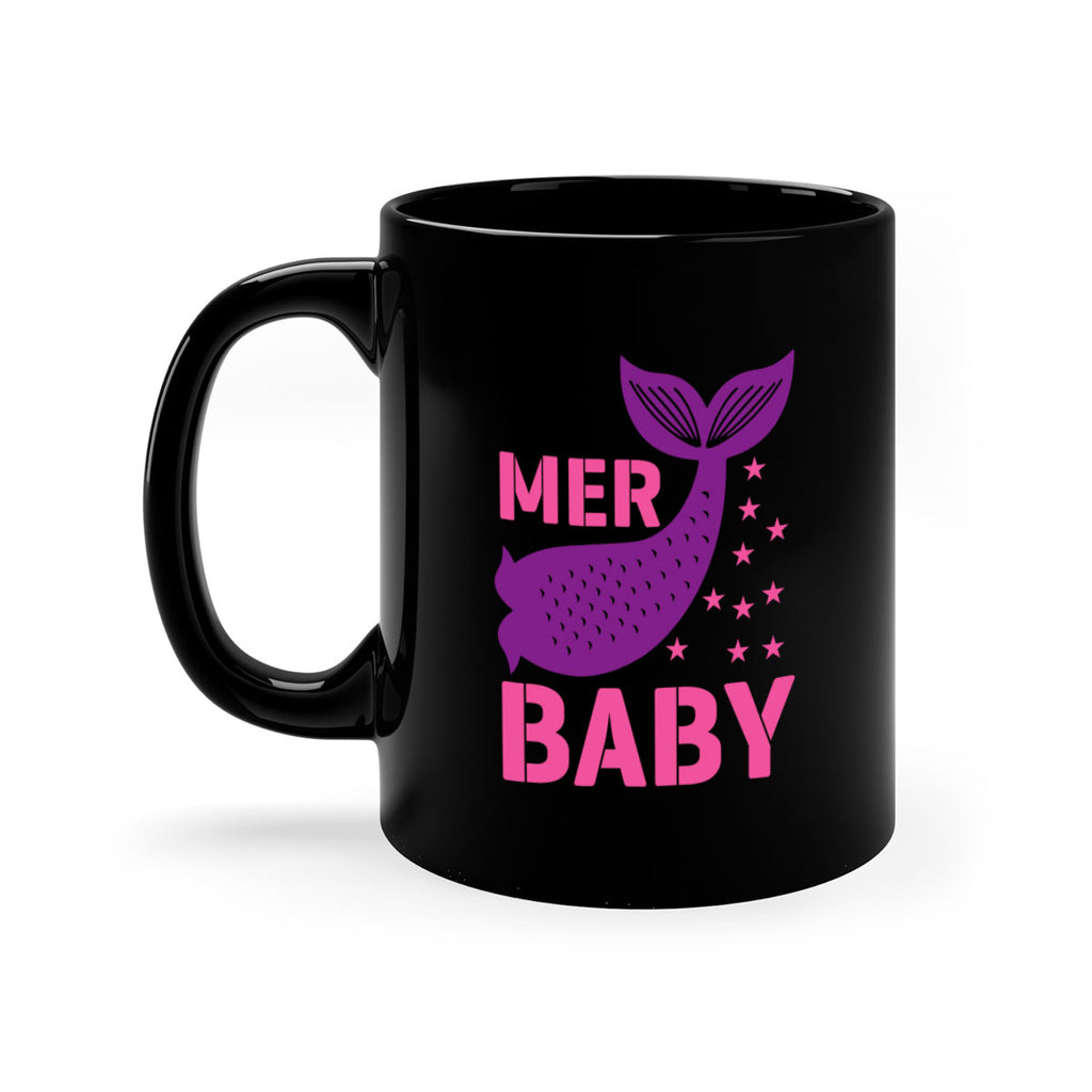 Mer Baby 321#- mermaid-Mug / Coffee Cup