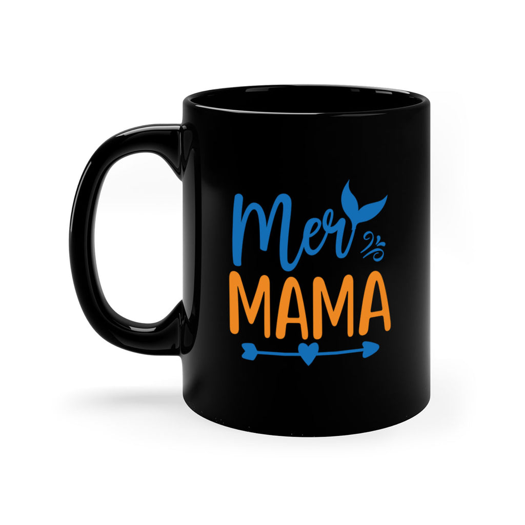 Mer Mama 330#- mermaid-Mug / Coffee Cup