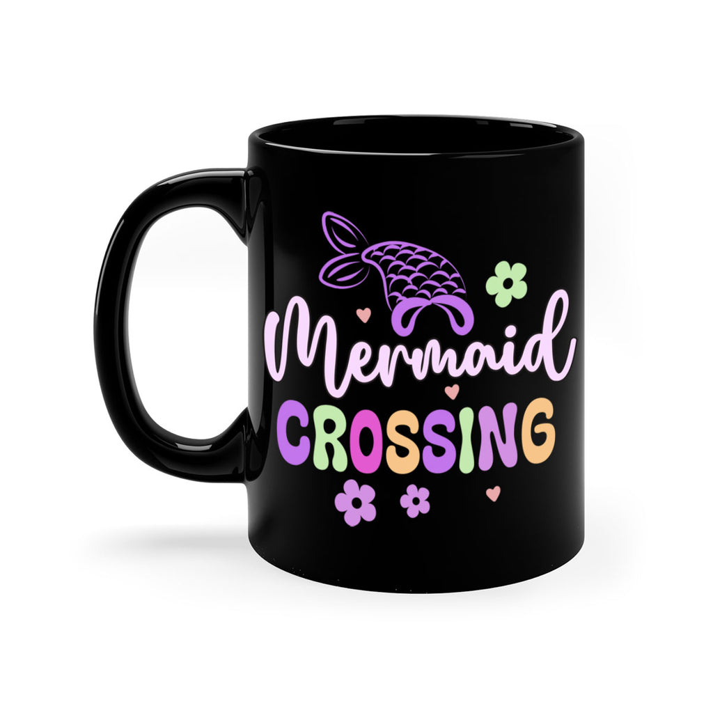 Mermaid Crossing 401#- mermaid-Mug / Coffee Cup