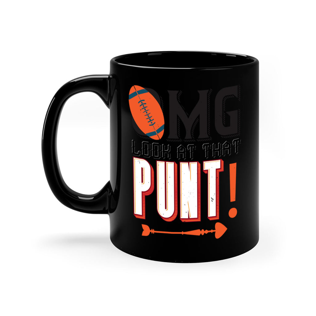 Omg look at that punt 616#- football-Mug / Coffee Cup