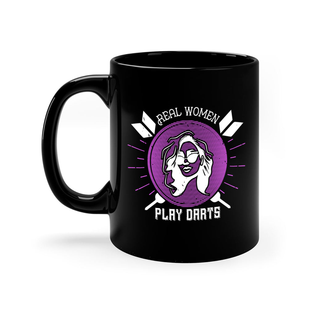 Real women play darts 1855#- darts-Mug / Coffee Cup