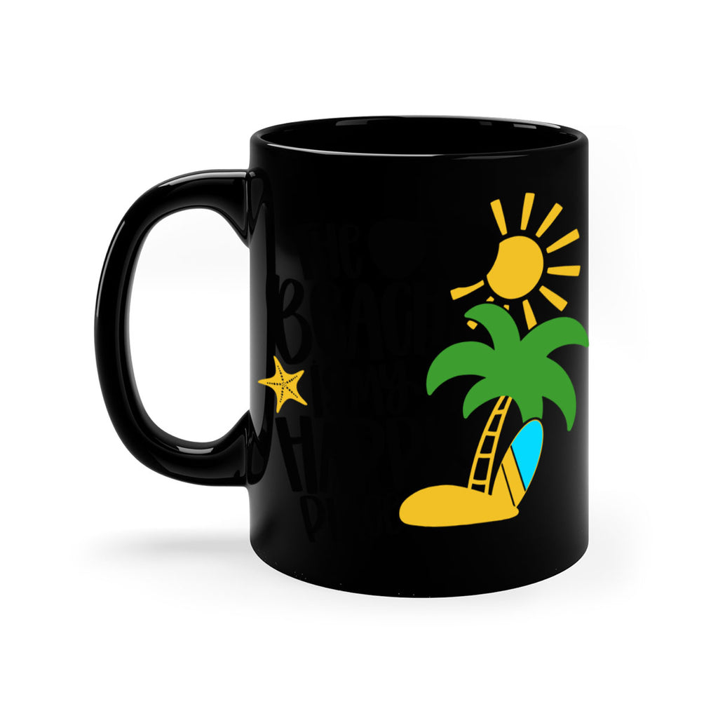 The Beach Is My Happy Place Style 12#- Summer-Mug / Coffee Cup