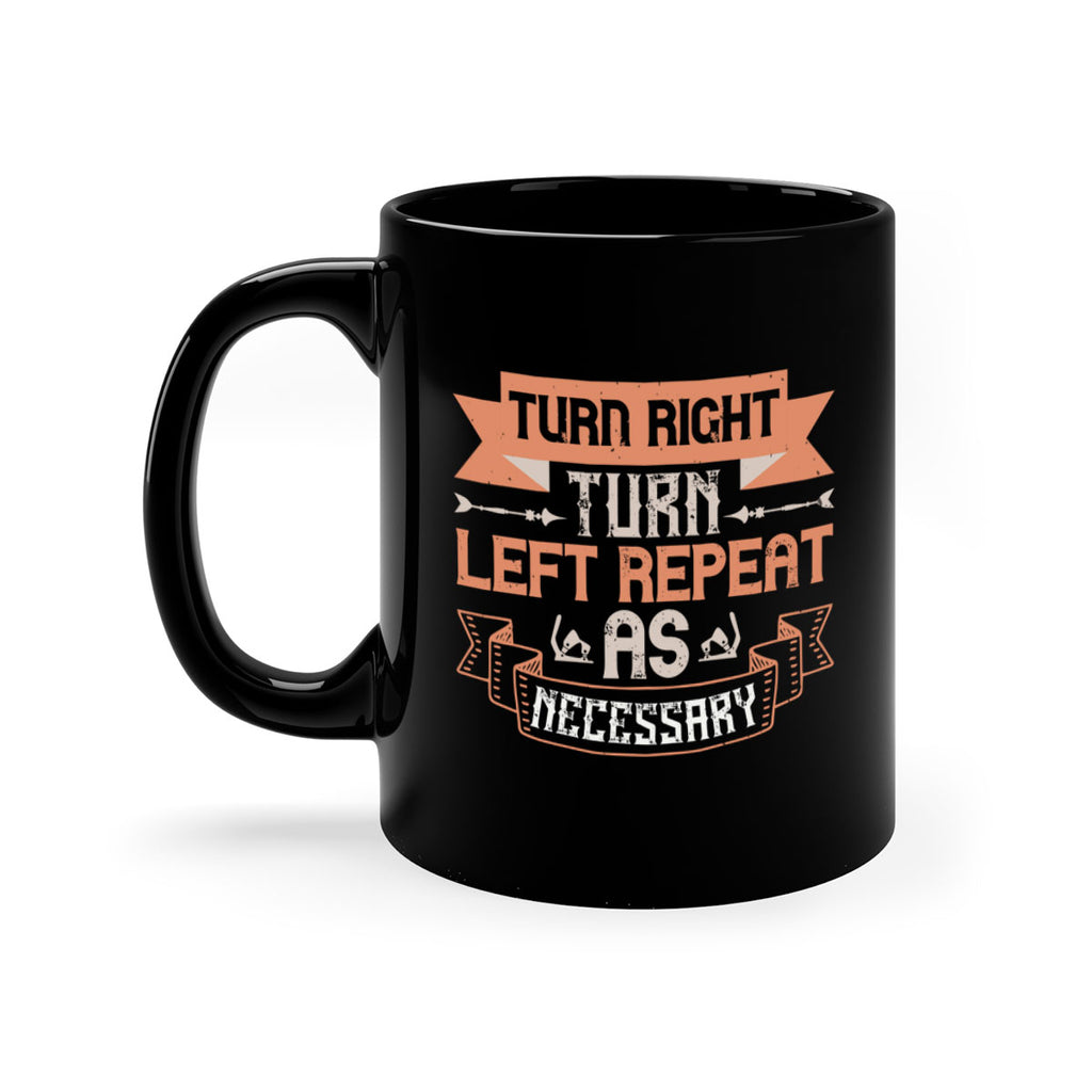 Turn right Turn left Repeat as necessary 126#- ski-Mug / Coffee Cup