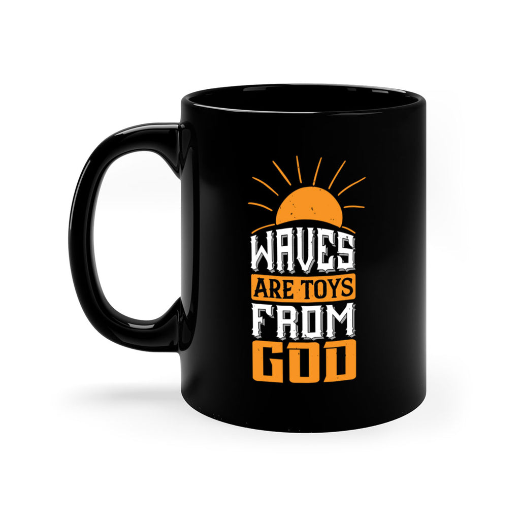 Waves are toys from God 113#- surfing-Mug / Coffee Cup