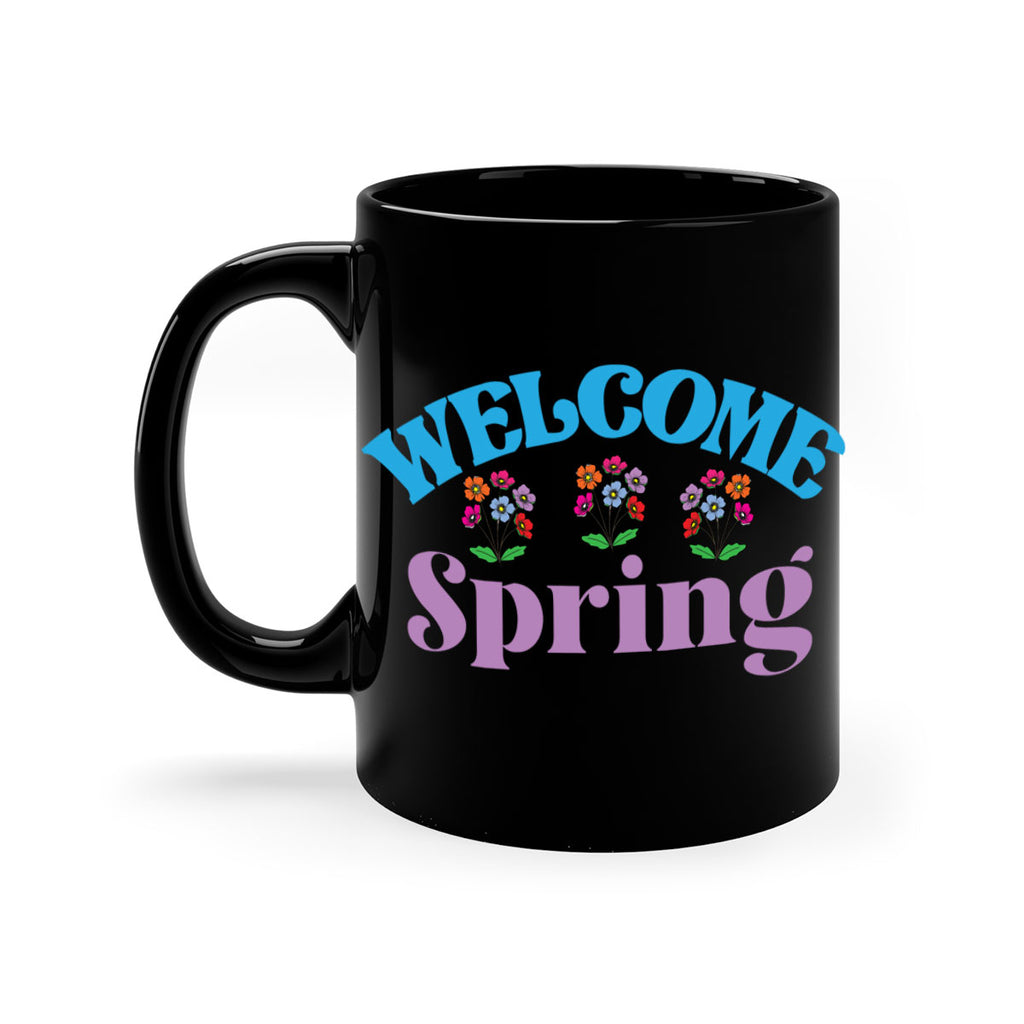 Welcome Spring  600#- spring-Mug / Coffee Cup