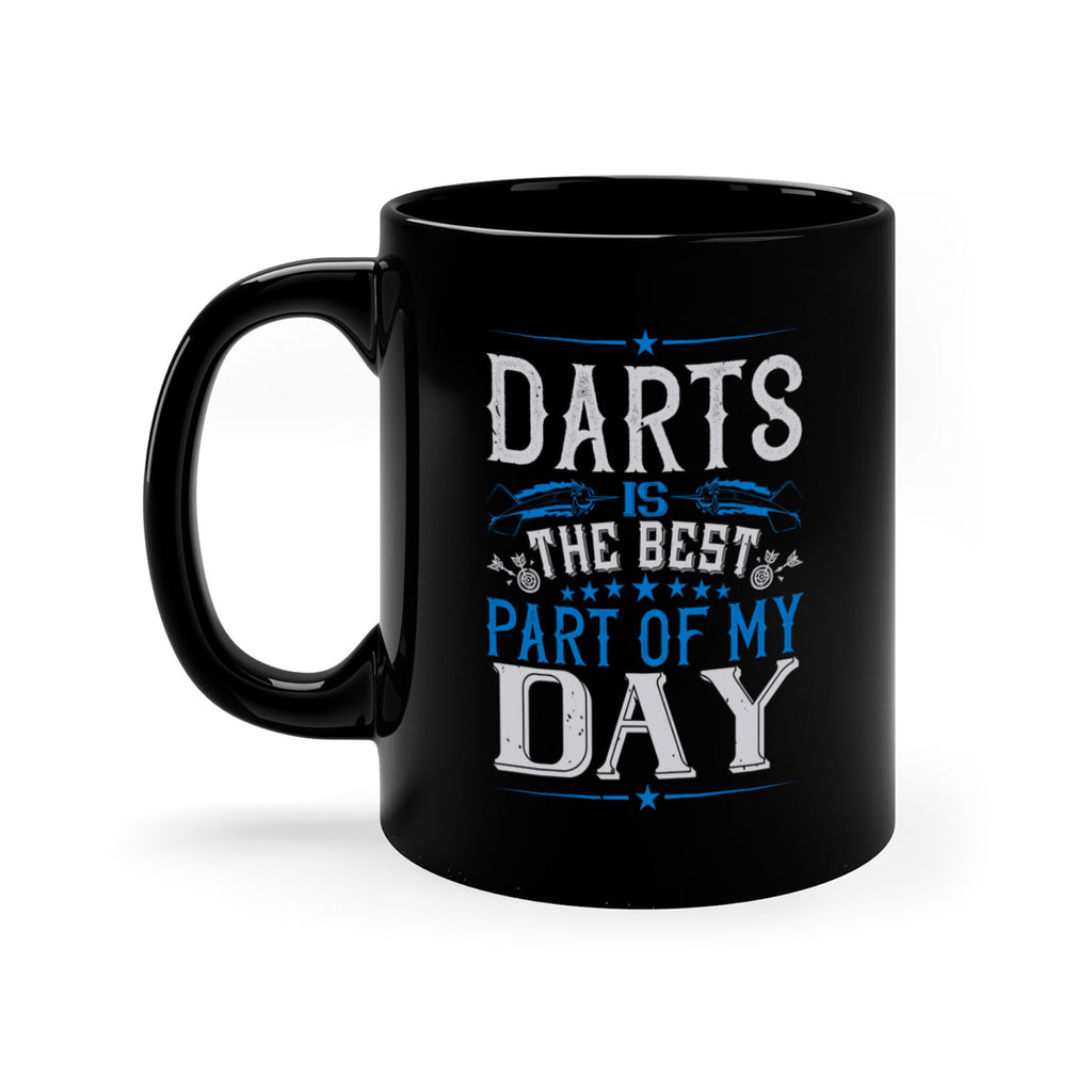 darts is the best part of my day 2342#- darts-Mug / Coffee Cup