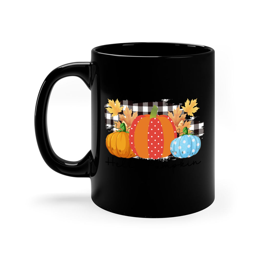 hello pumpkin 290#- fall-Mug / Coffee Cup