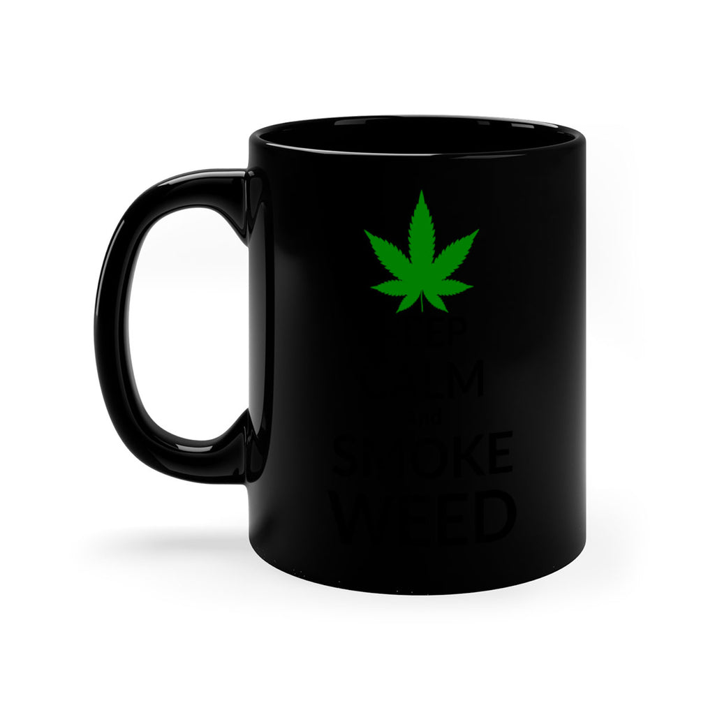 keep calm and smoke weed 173#- marijuana-Mug / Coffee Cup