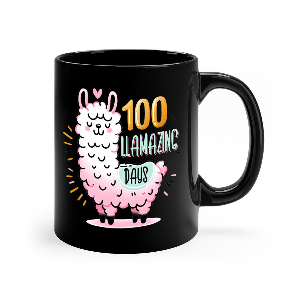 100th Day of School Llama 39#- 100 days-Mug / Coffee Cup