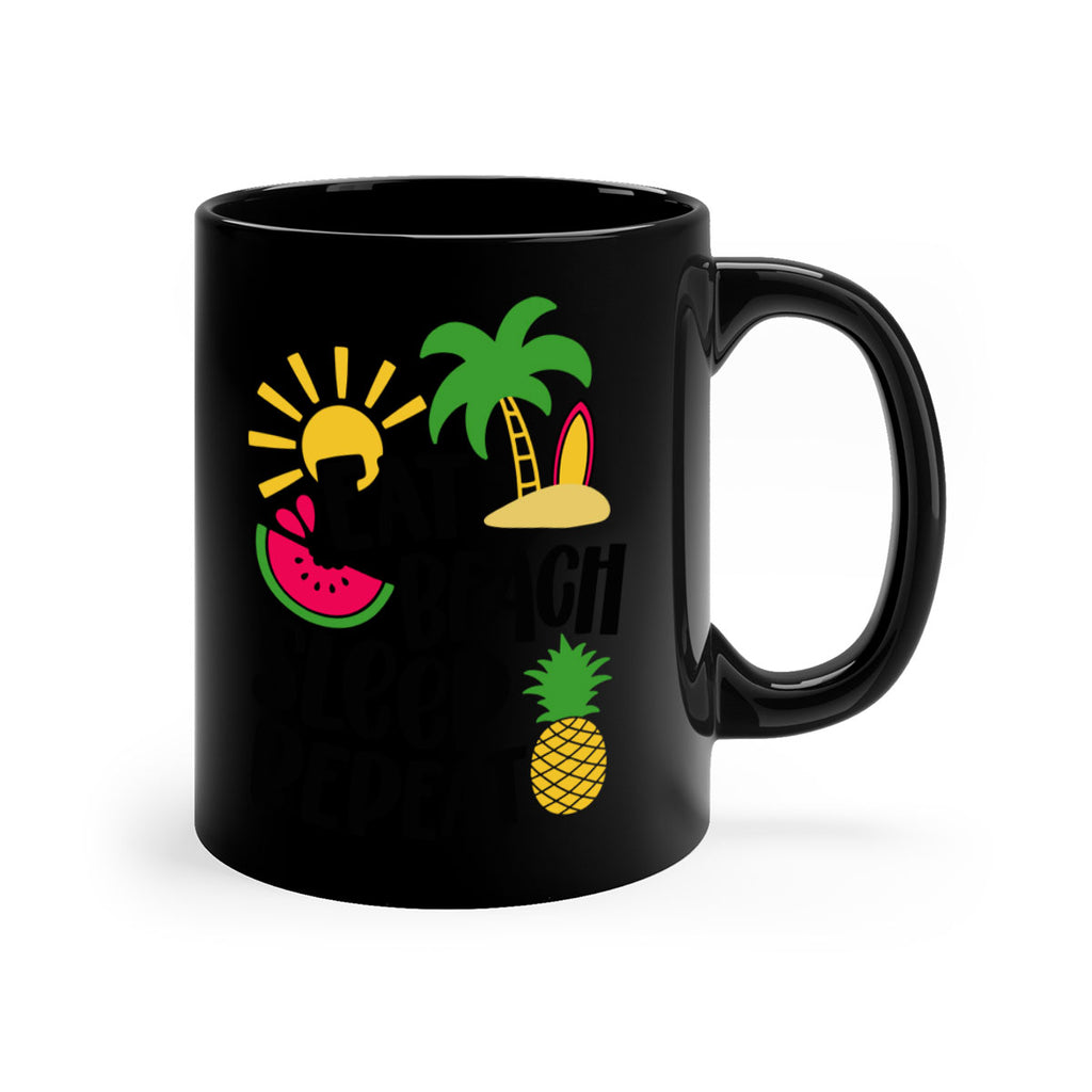 Eat Beach Sleep Repeat Style 47#- Summer-Mug / Coffee Cup